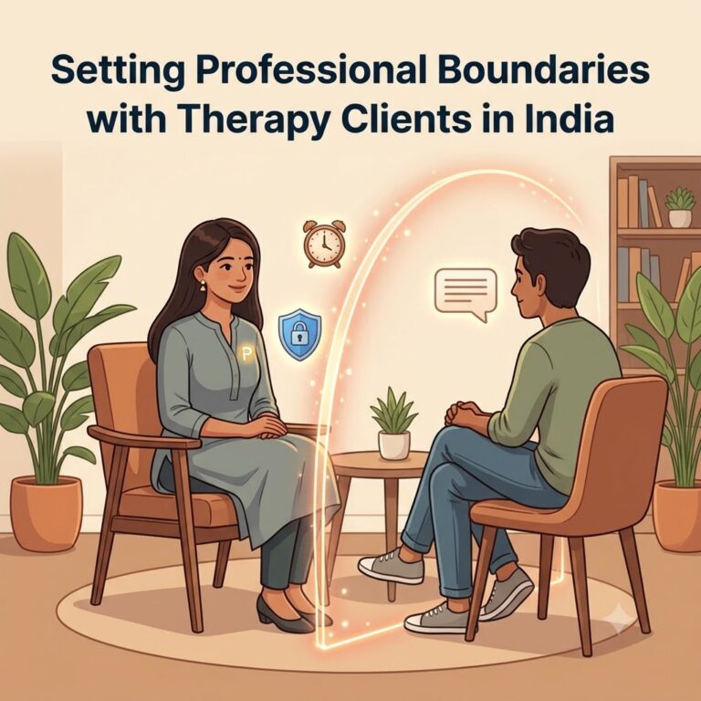 Setting Professional Boundaries with Therapy Clients in India